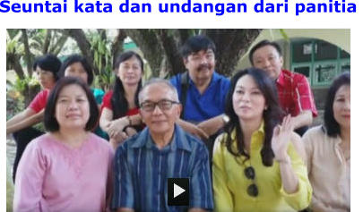 Seuntai kata dan undangan dari panitia